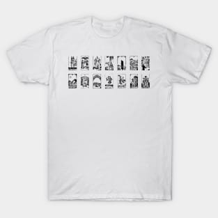 Tarot Cups bywhacky T-Shirt